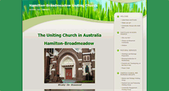 Desktop Screenshot of hamiltonunitingchurch.com